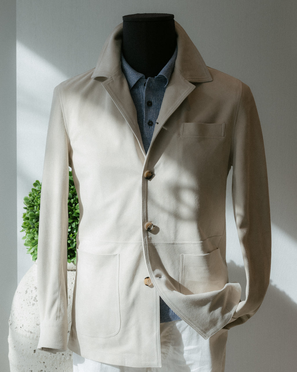 Handmade Suede Traveller Jacket