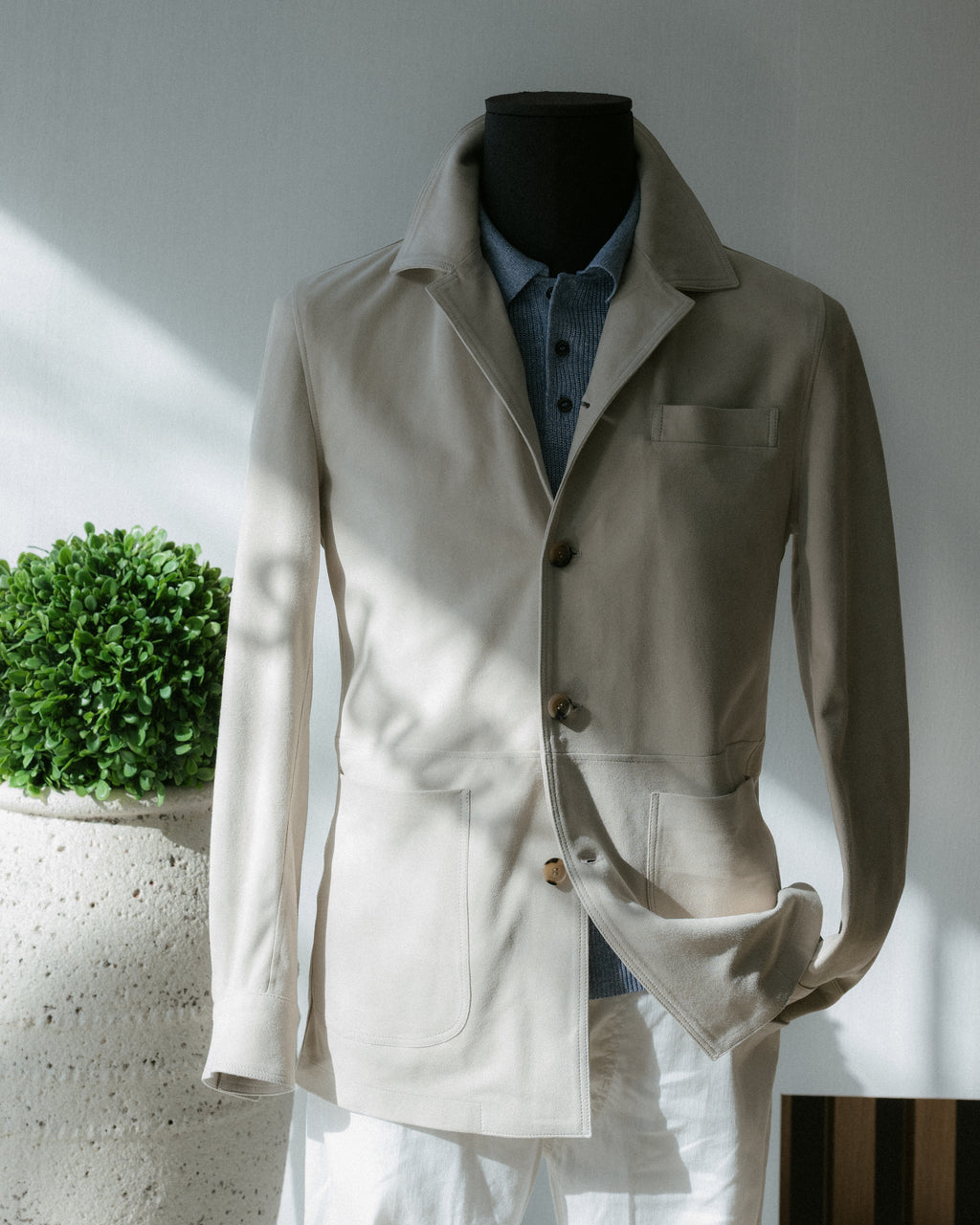 Handmade Suede Traveller Jacket