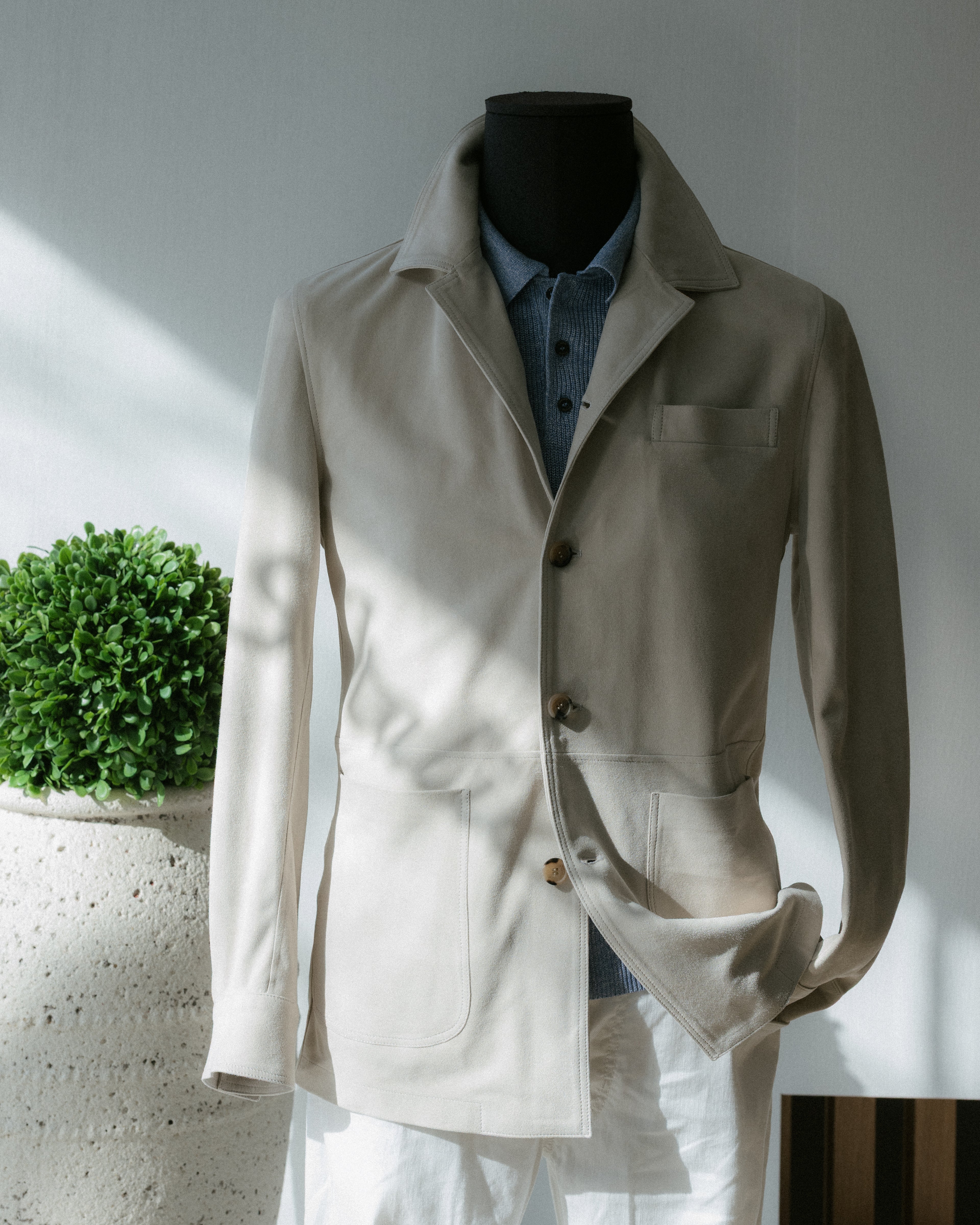 Handmade Suede Traveller Jacket