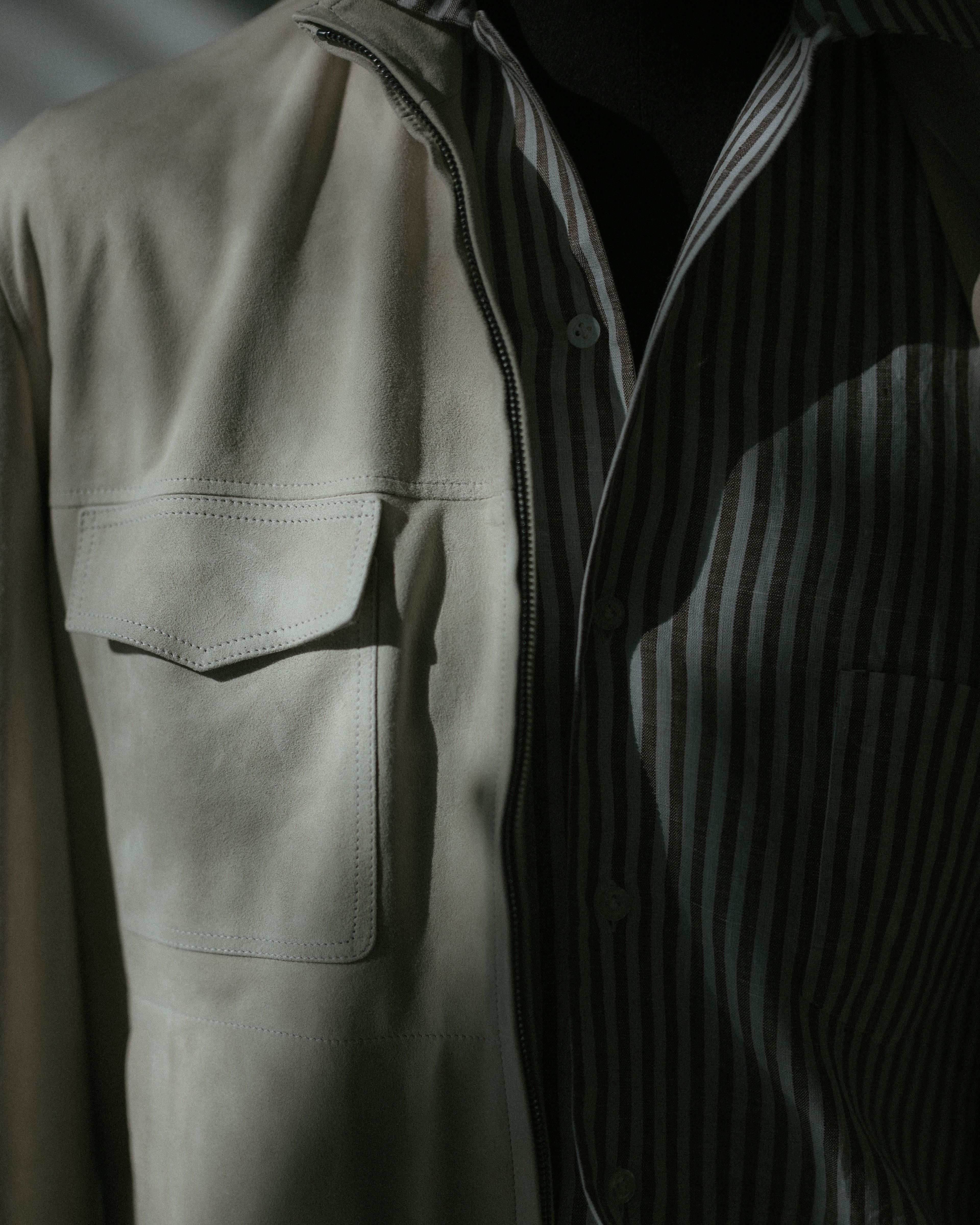 Handmade Suede Bomber