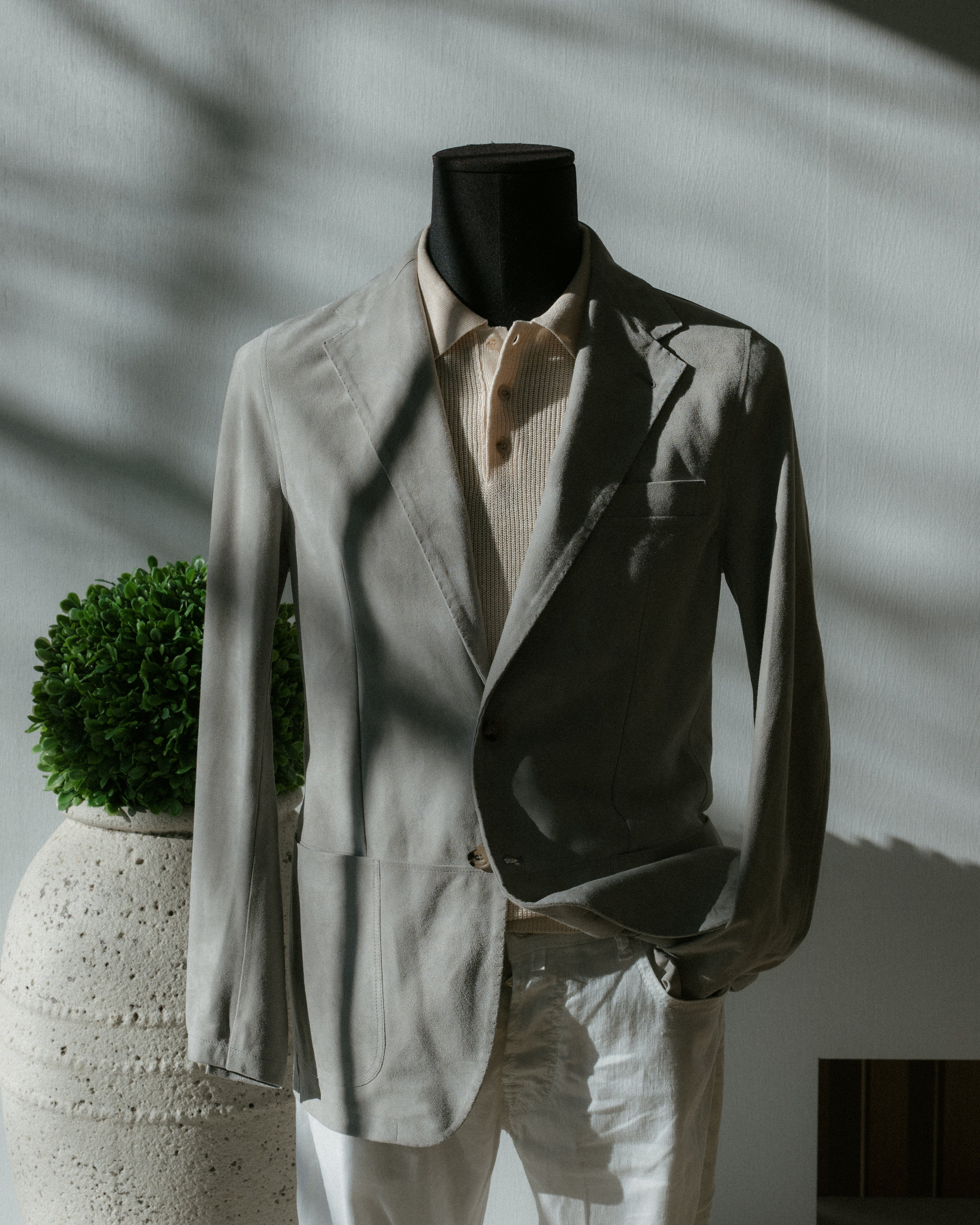 Handmade Suede Blazer