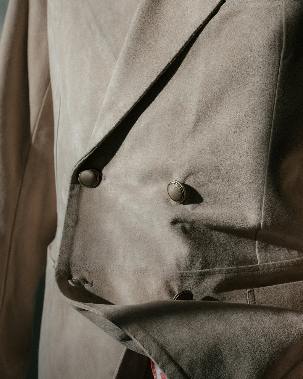 Handmade Suede Blazer in DB