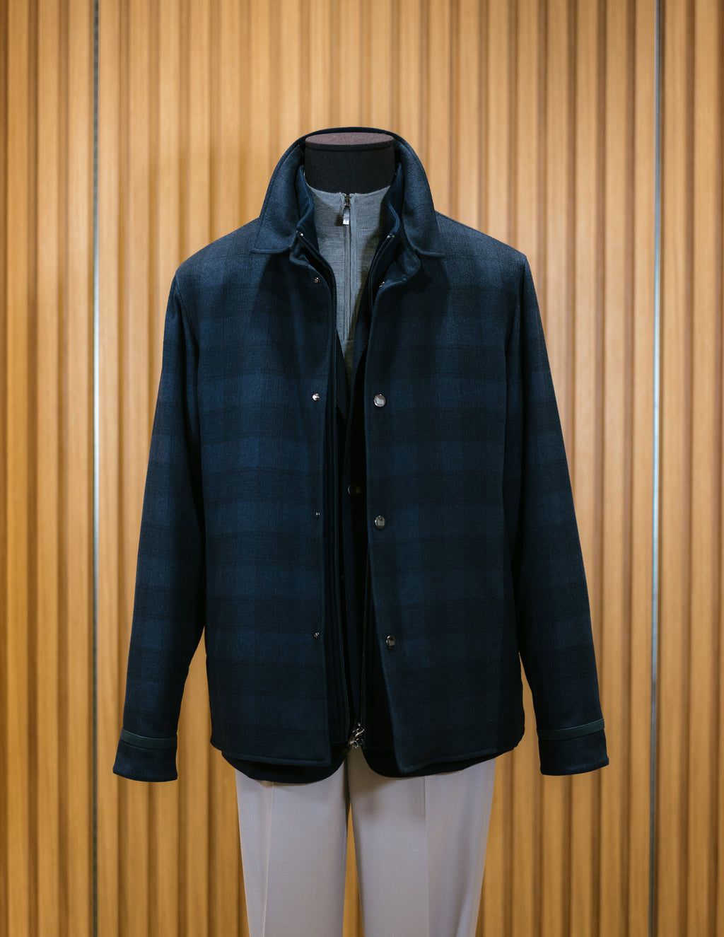 Cashmere & Silk Car Coat