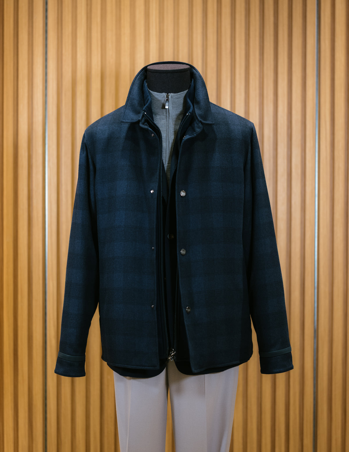 Cashmere & Silk Car Coat