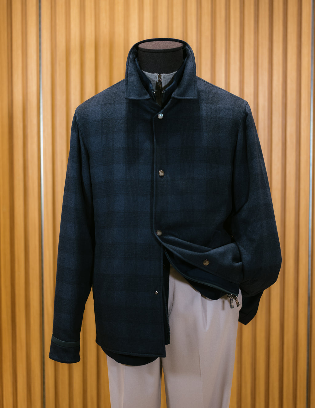 Cashmere & Silk Car Coat
