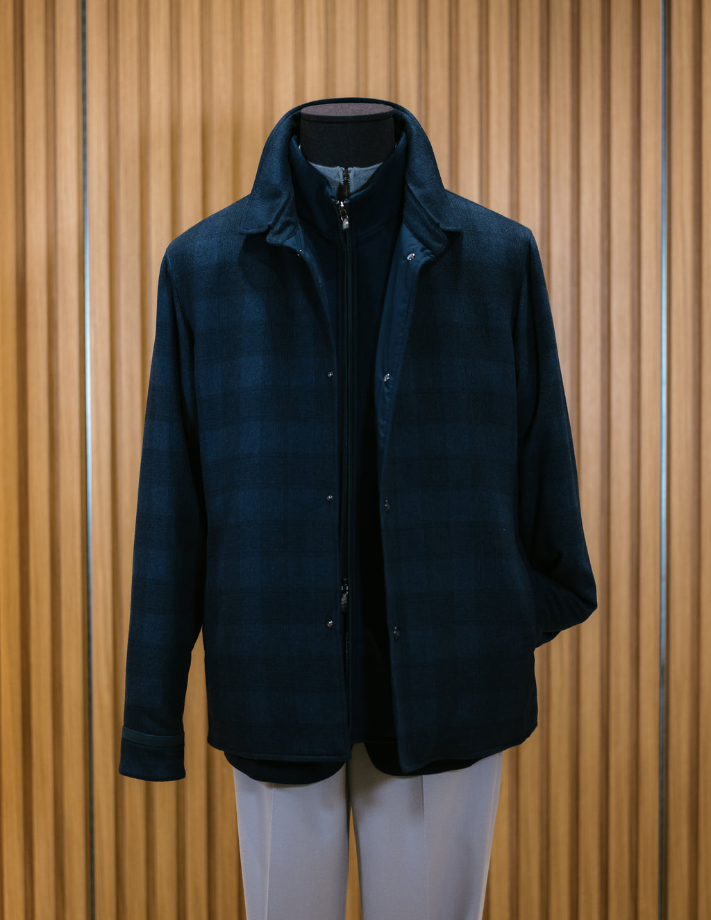 Cashmere & Silk Car Coat