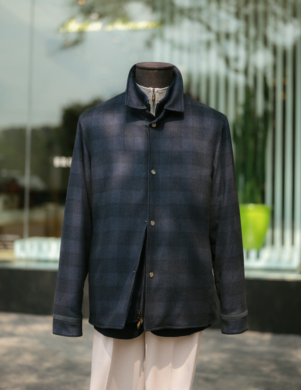 Cashmere & Silk Car Coat