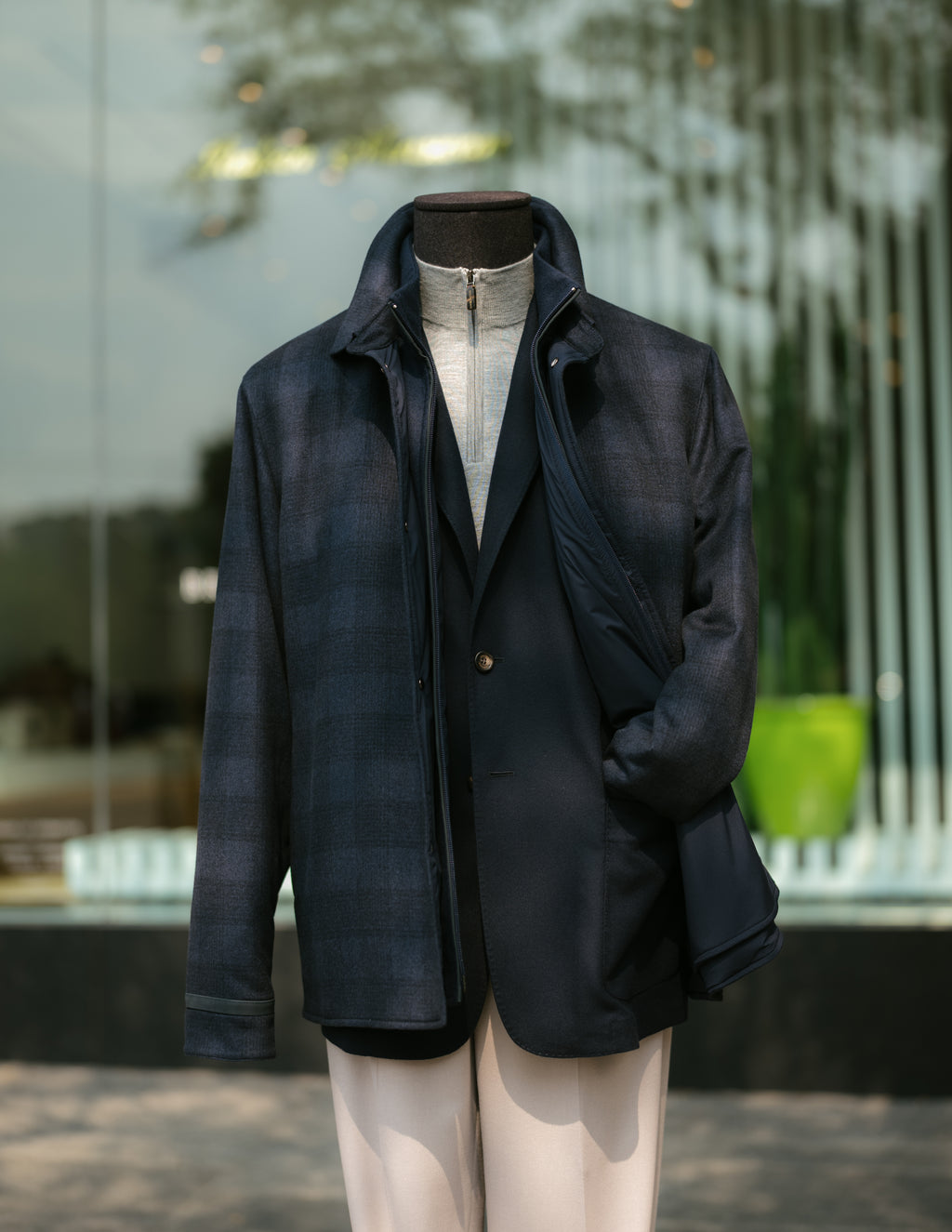 Cashmere & Silk Car Coat