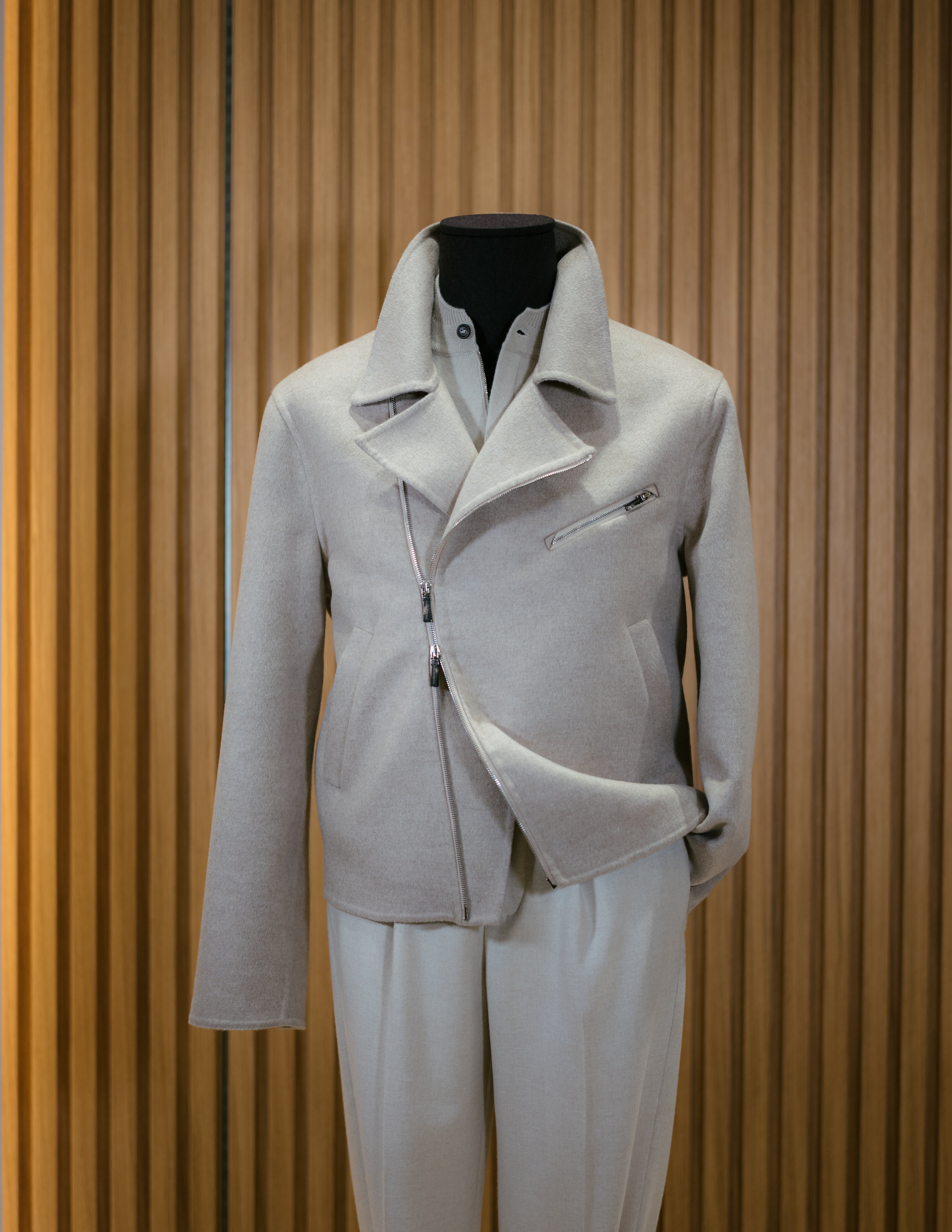 Cashmere Zip Jacket