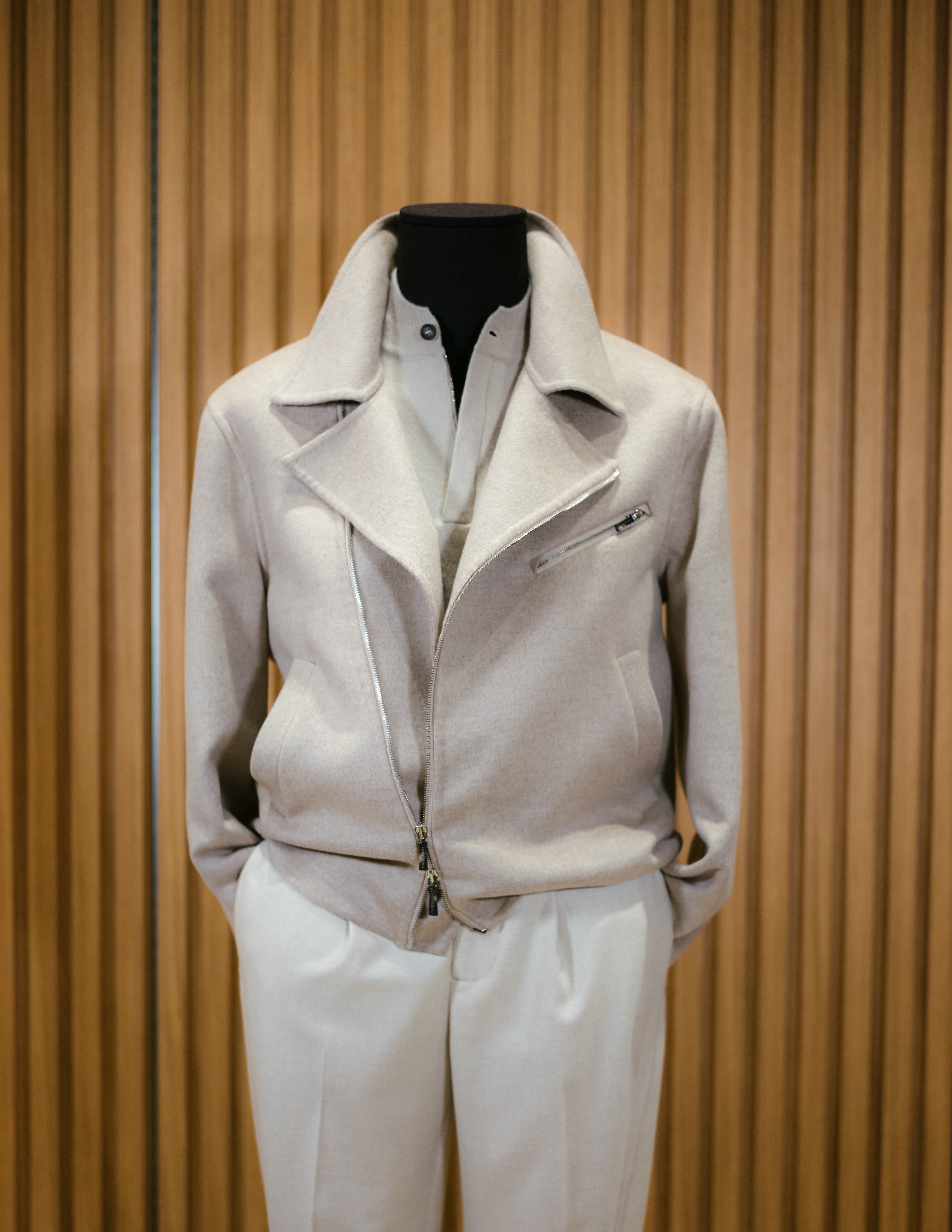 Cashmere Zip Jacket