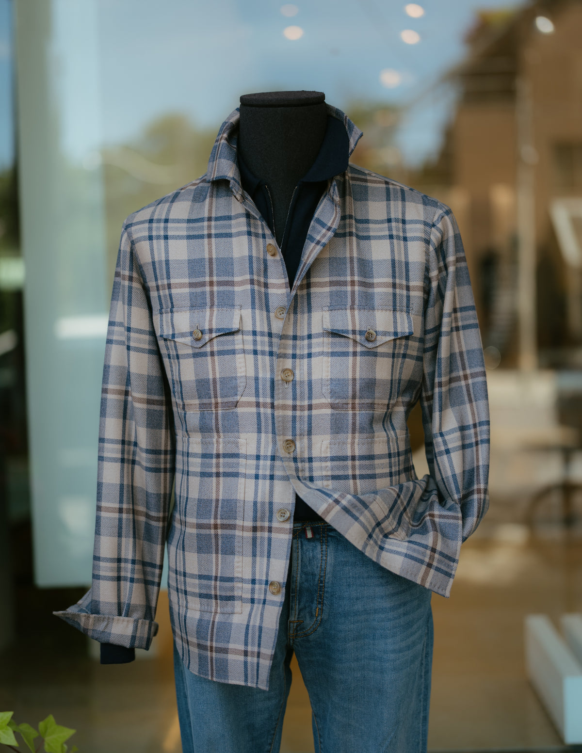 Handmade Cashmere Overshirt
