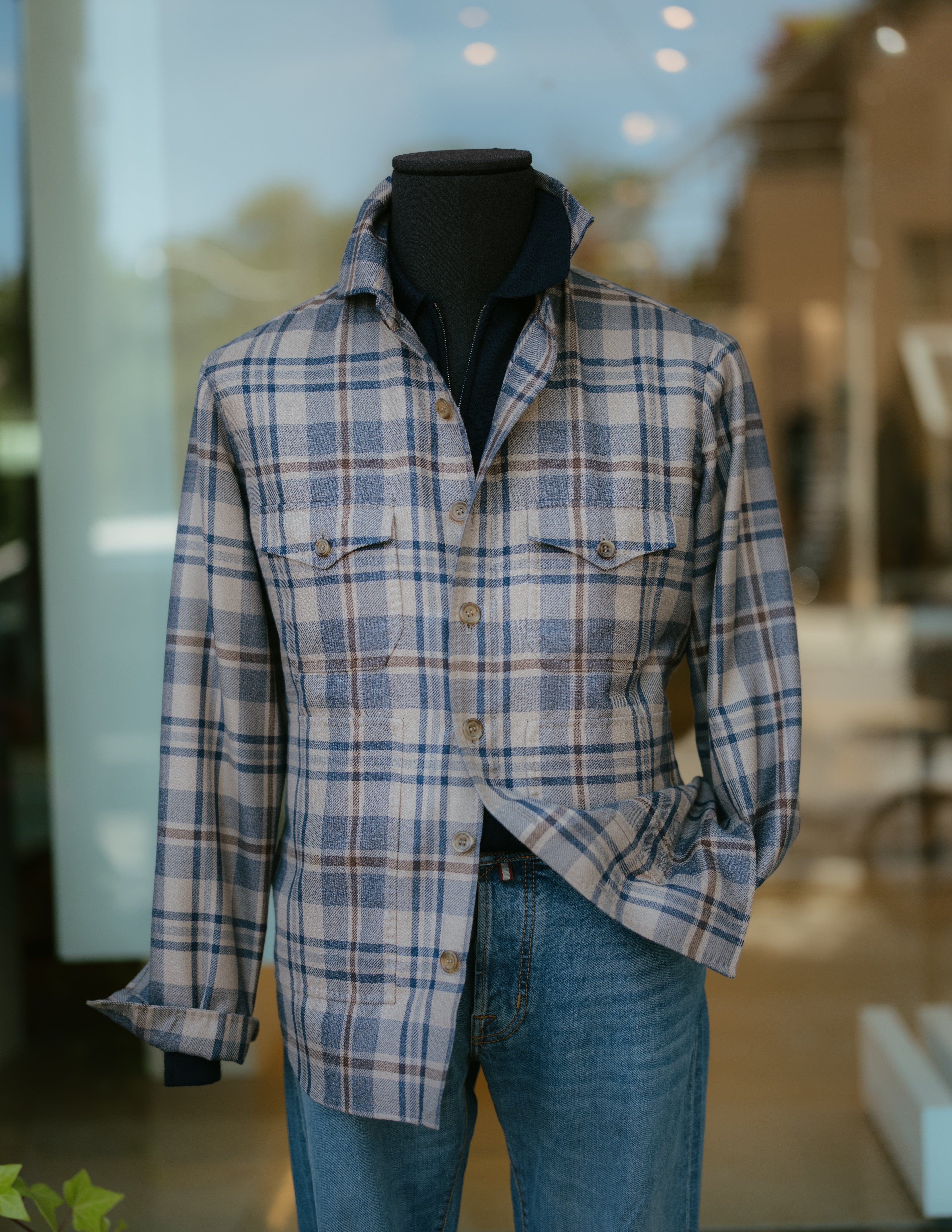 Handmade Cashmere Overshirt