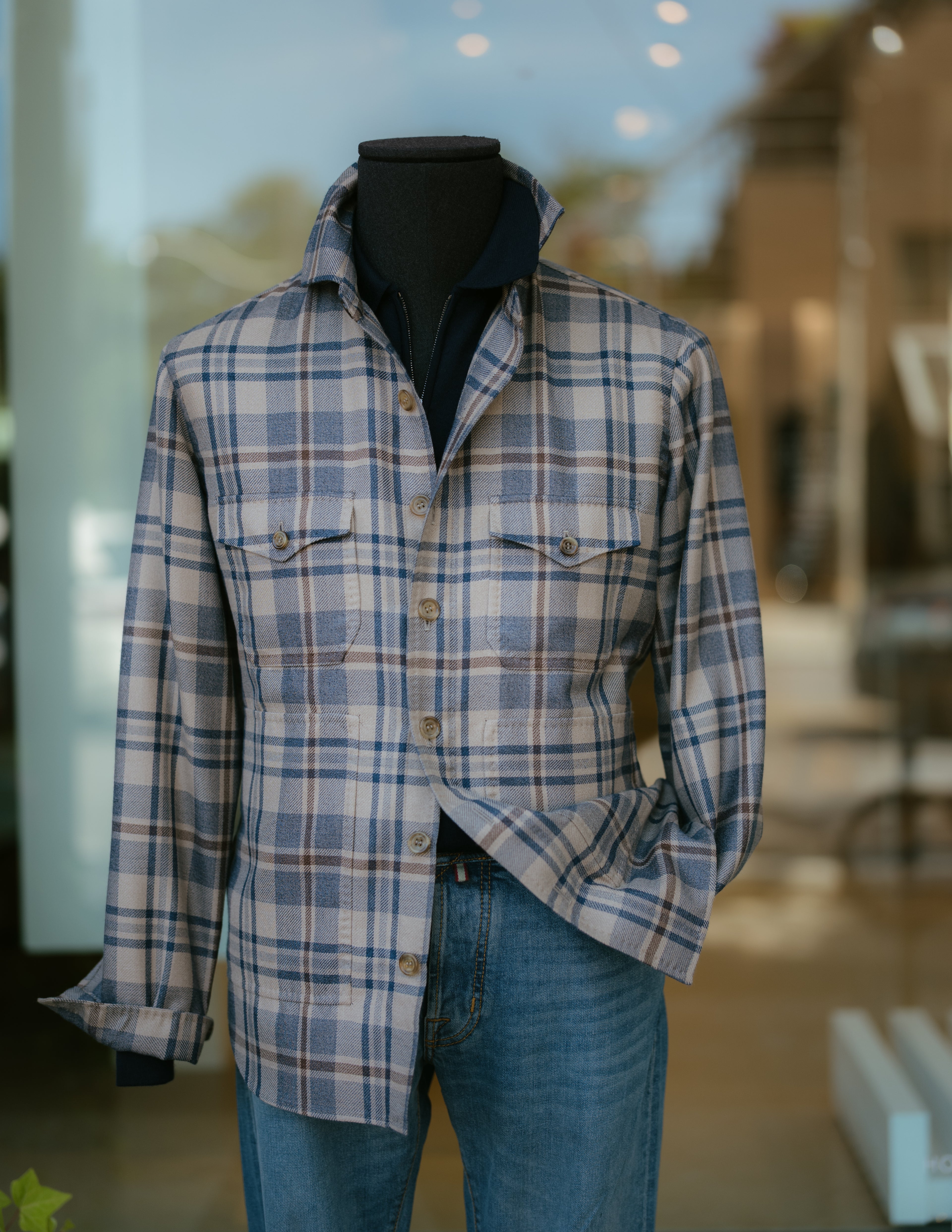 Handmade Cashmere Overshirt