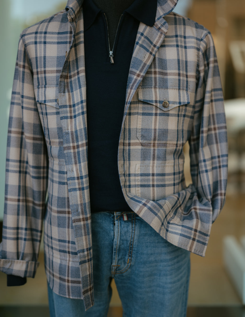 Handmade Cashmere Overshirt