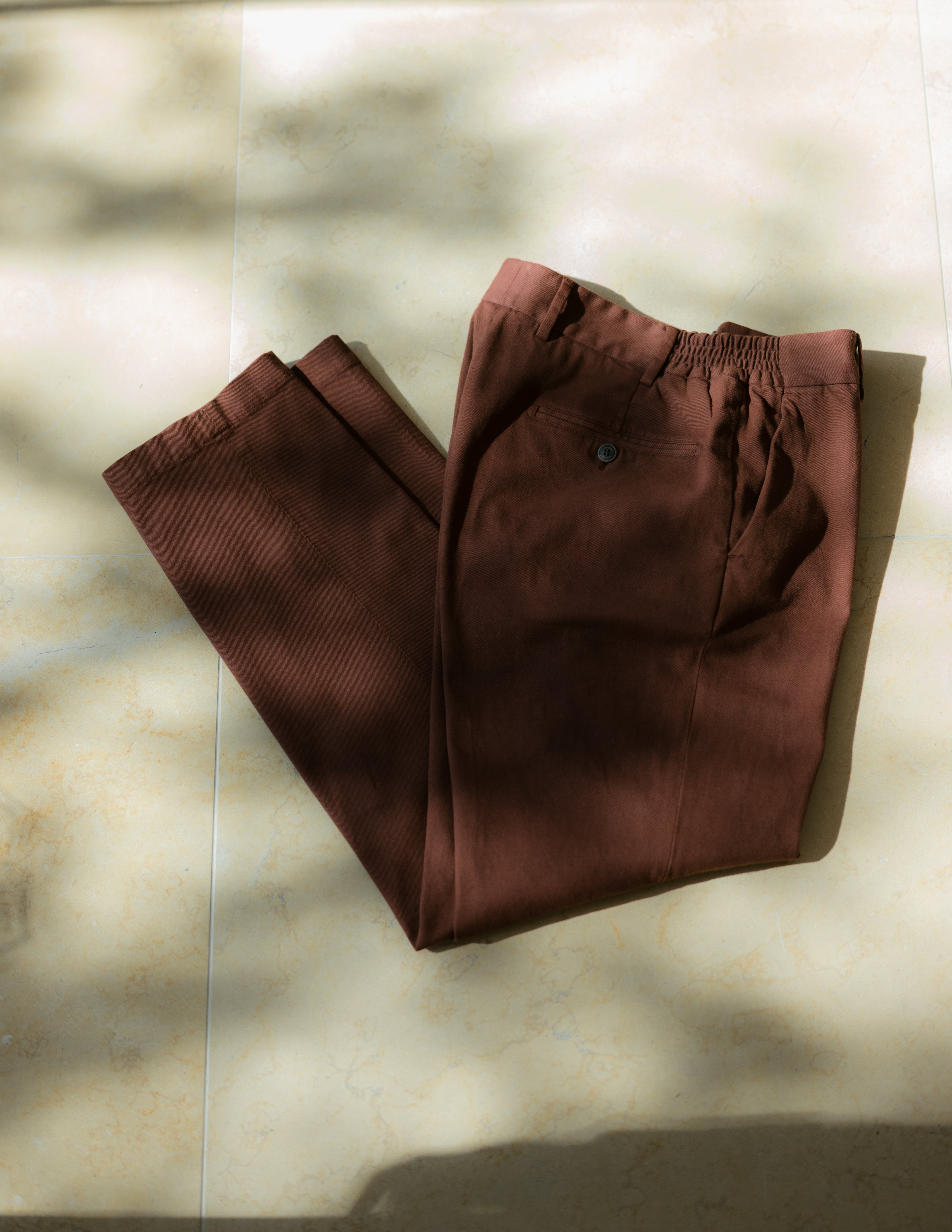 Cotton-Cashmere Trousers