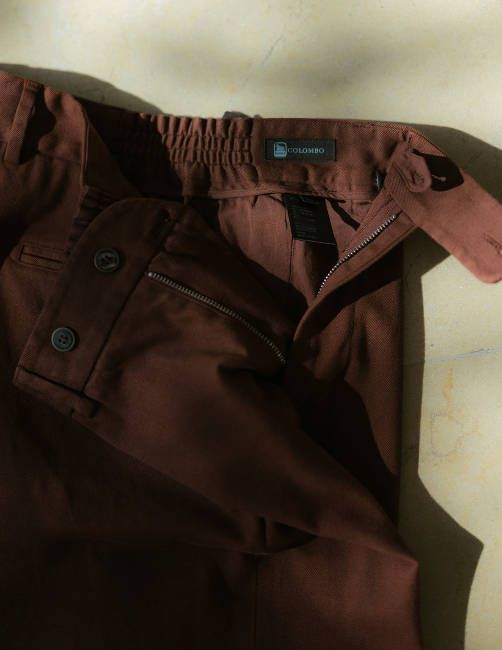 Cotton-Cashmere Trousers
