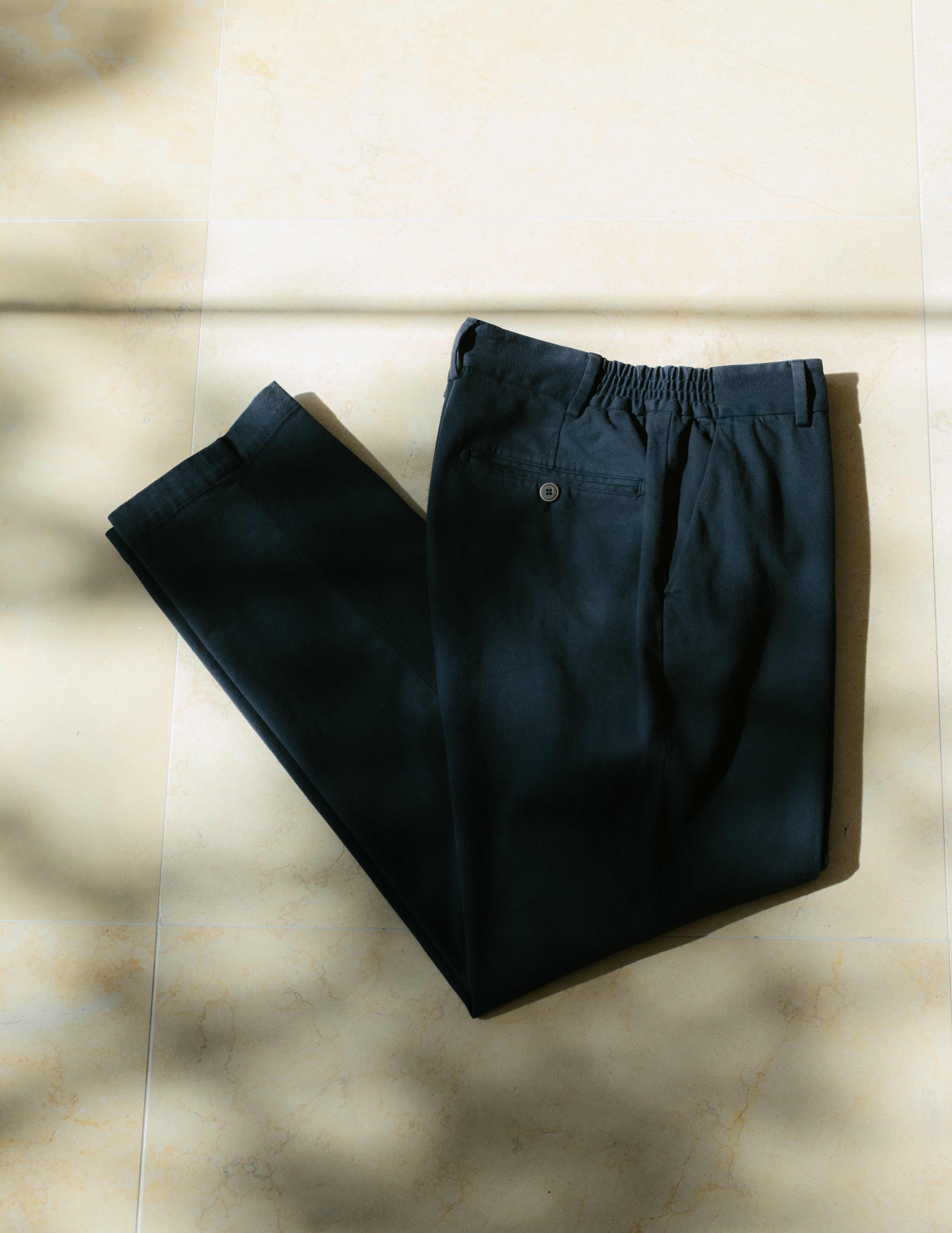 Cotton-Cashmere Trousers