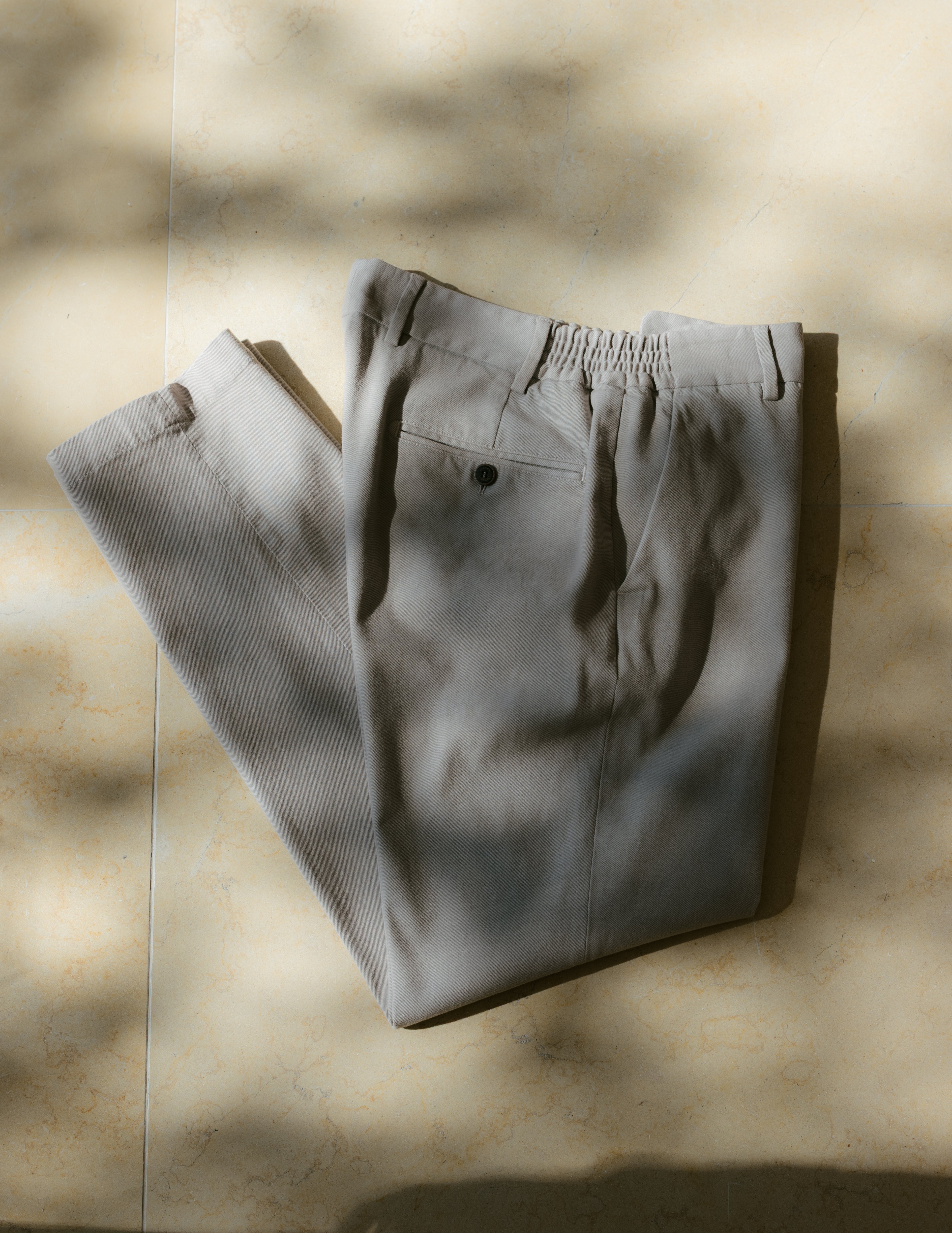 Cotton-Cashmere Trousers