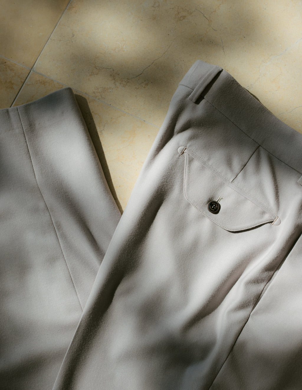 Trouser In Kid Wool