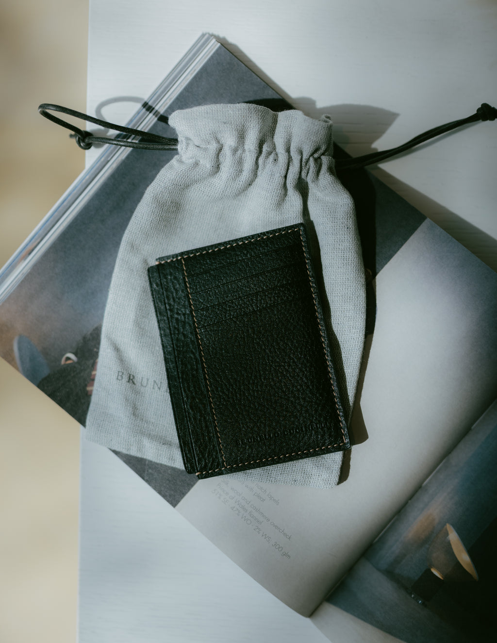 Calfskin Card Holder