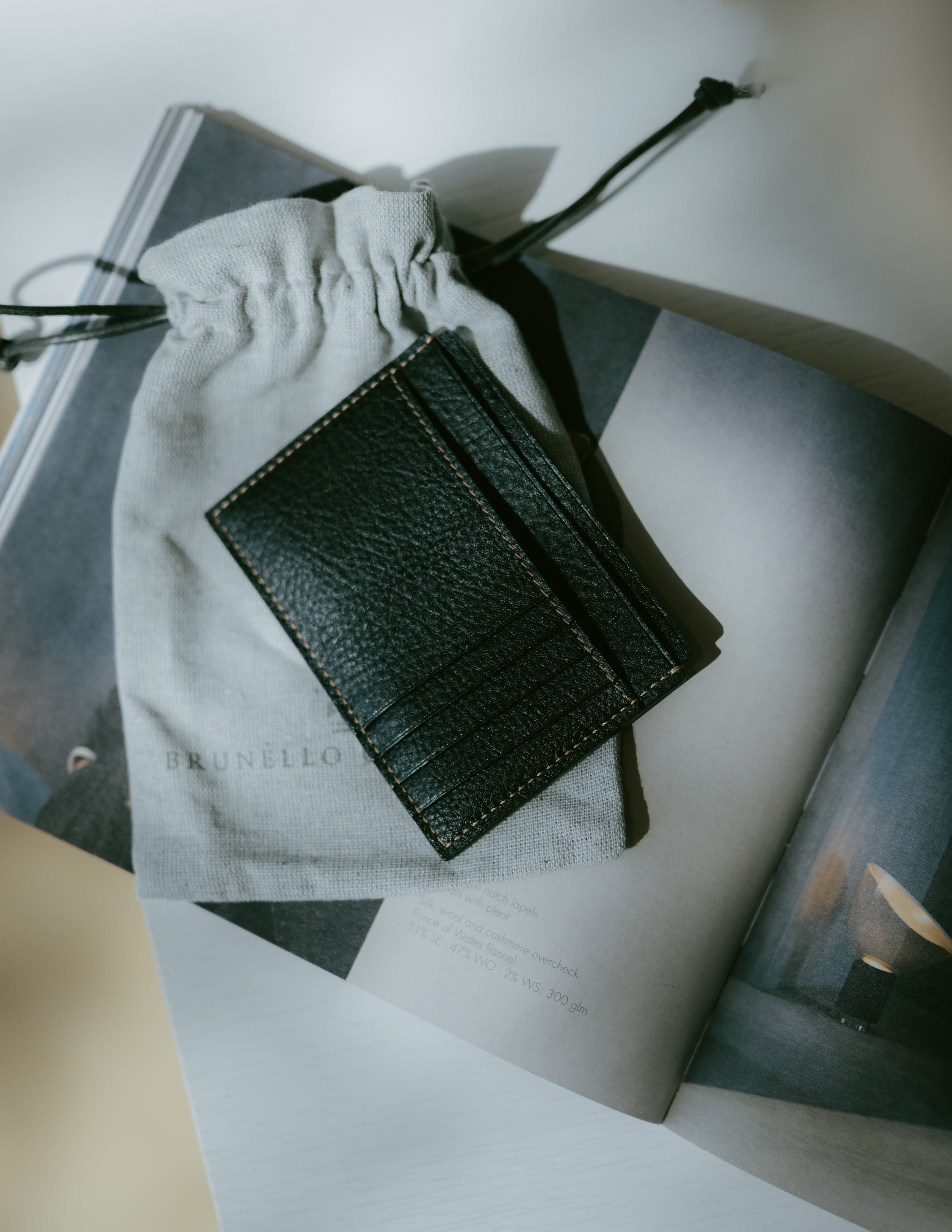 Calfskin Card Holder