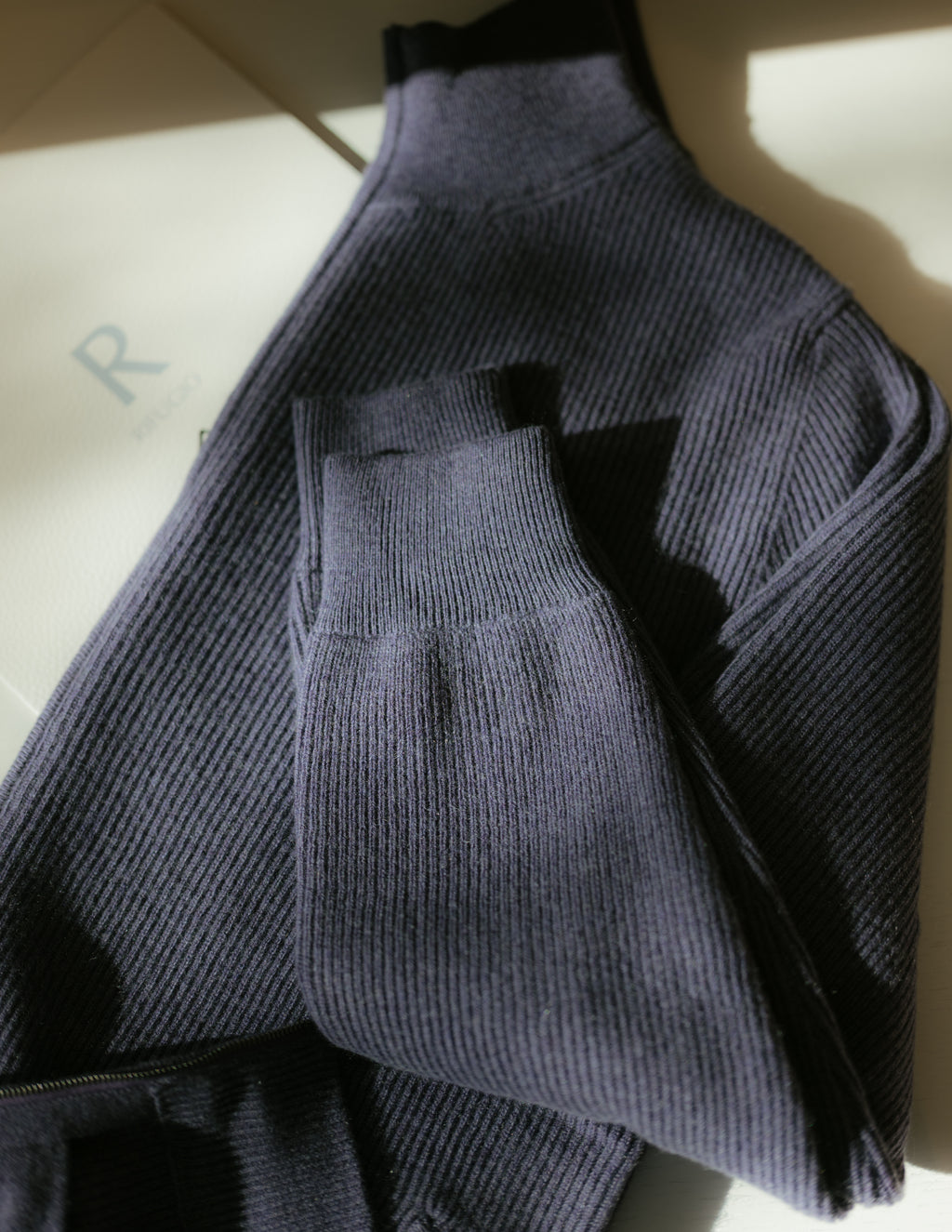 Cashmere Zip Cardigan