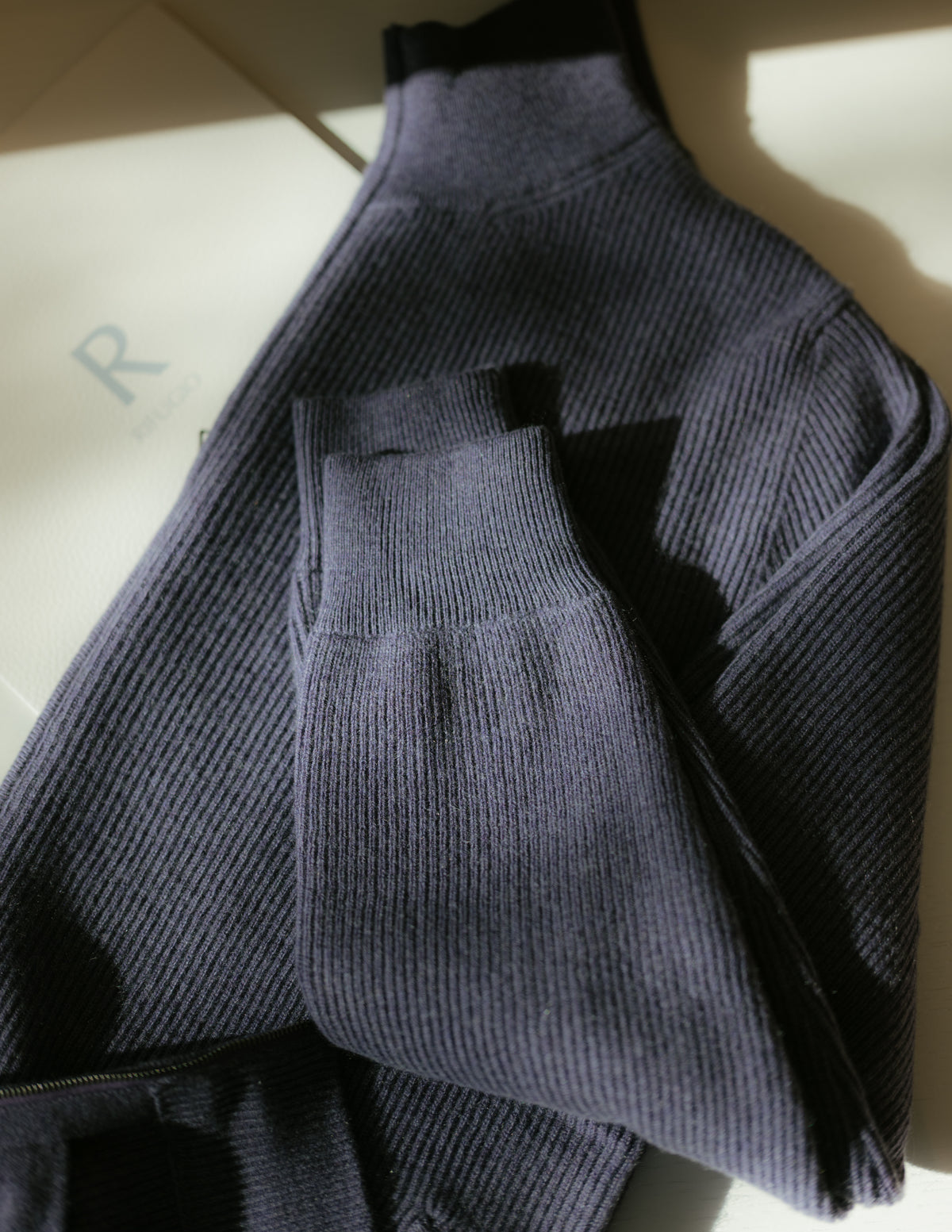 Cashmere Zip Cardigan
