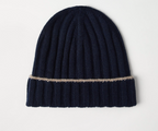 Cashmere Rib Beanie
