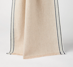 Cashmere Scarf With Striped Edge