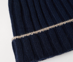 Cashmere Rib Beanie