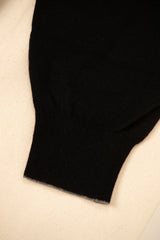 Cashmere Crewneck Sweater - Black