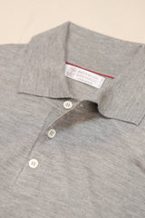 Cashmere Fine-Gauge Polo Shirt