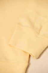 Cotton Sweatshirt - Canary Yellow