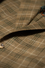 Hand-Tailored Soft Sports Jacket - Verde Check