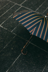 Handcrafted Tiger Maple Umbrella - Sana Stripe