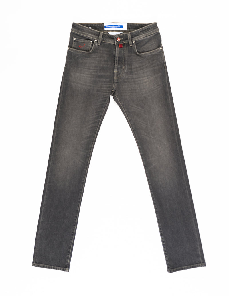 Slim-Fit Bard Denim Jeans - Grey Wash