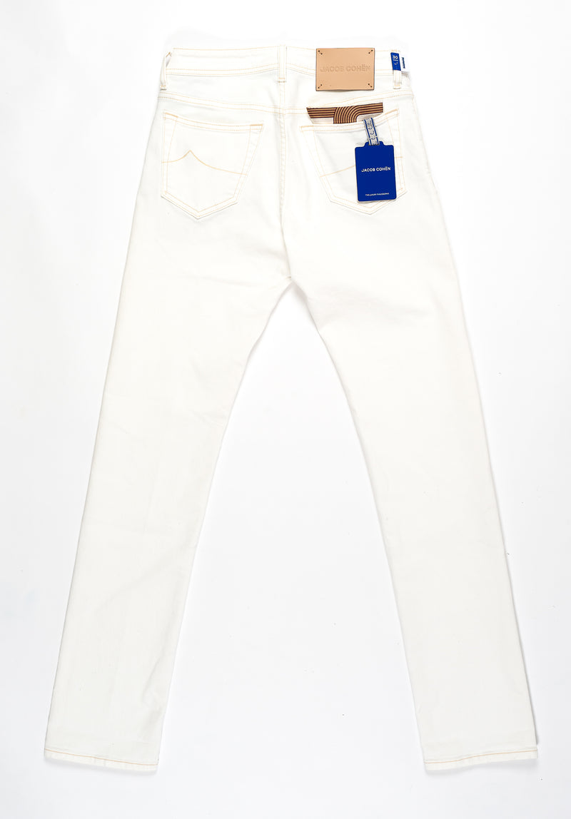 Slim-Fit Bard Jeans - Off White