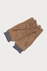 Cashmere Lined Suede Driving Gloves