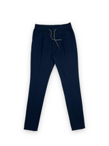 Cotton Drawstring Pants - Navy