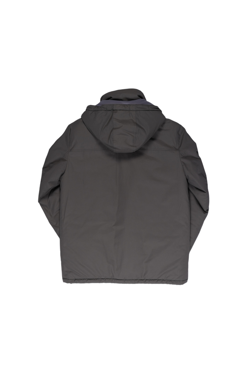 Water-Resistant Nylon and Cotton Parka - Olive