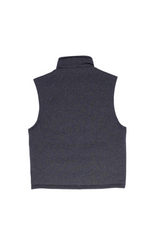 Waxed Calfskin and Cashmere Reversible Vest
