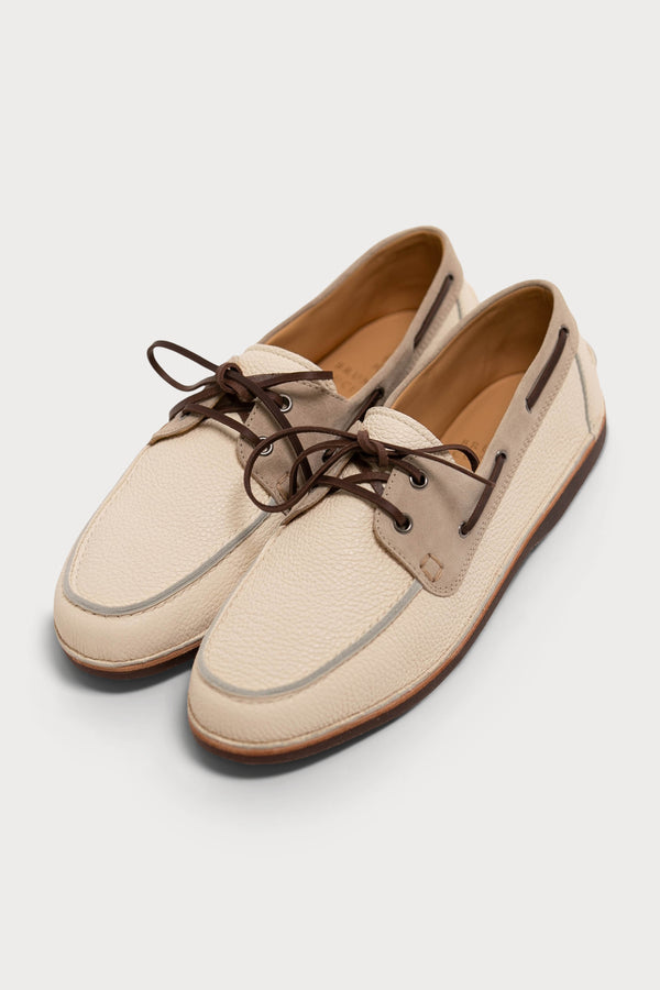 Boat Shoes - White