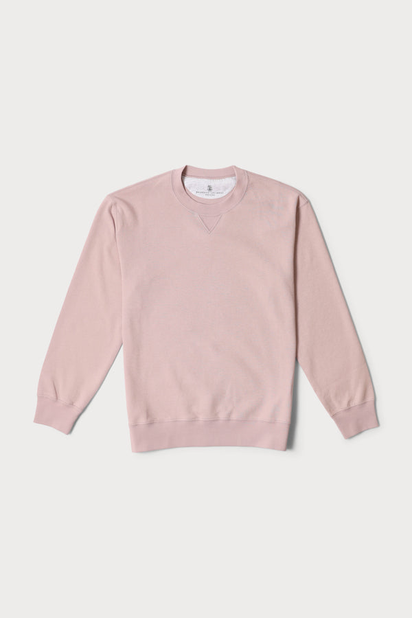 Cotton Sweatshirt - Dusty Rose Pink